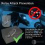 Orbis Global Keyless Car Signal Blocker | Grey Box & Grey Pouch Bundle Set | Anti Theft Faraday Box Cage | Car Security | RFID Faraday Key Fob Protector