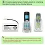 iMah Ryme B1-3 BT162342 BT262342 2.4V 300mAh Ni-MH Cordless Telephone Batteries Compatible with AT&T CL81101 EL5210 EL52400 VTech CS6409 CS6419 CS6429 CS80100 Handset, Pack of 4