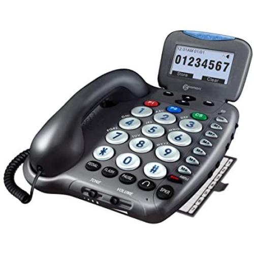 Ampli550 - Amplified Telephone with Talking Caller ID and Talking Keys