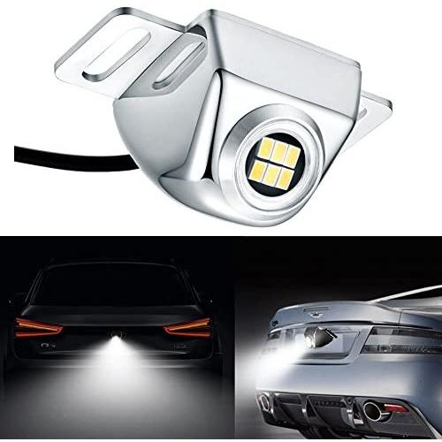 LUYED Super Bright 3020 6-EX LED Backup Camera Illumination System.Newest Patent Auxiliary Reverse Light Enhances Backup Camera Performance at Night.Solid State Black SMD (Surface Mount Device)