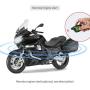 EASYGUARD EM211 2 Way Motorcycle Alarm System with Remote Start Starter Shock Sensor tilt Motion Sensor DC12V LCD Display