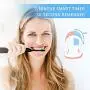 Sonic Electric Toothbrush for Adults and Teens 5 Modes with 2 Mins Build in Timer 6 Hours Charge 100 Day Use Electric Travel & Portable Toothbrush with 2 Brush Heads