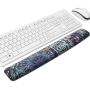 Hydro Gel Firm Soft Keyboard Wrist Support Pad, Ergonomic Latest Custom Non-Slip Design Keyboard Pad