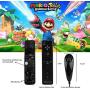 TechKen 2 Sets Wii Remote Controller with Build-in Motion Sensor Plus and 2 Nunchuck