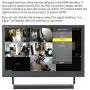 KENOWA 11.6 Inch Portable Monitor 1366x768 Display Screen, with HDMI VGA BNC AV USB Port, Alu Body Built-in Speaker, for Car Backup Camera PC TV Camera Raspberry Pi Window PS3 PS4 Extend Screen