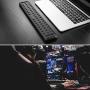 Keyboard and Mouse Wrist Rest Set Gaming PU Memory Foam Ergonomic Hand Palm Rest Support for Computer, PC, Laptop, Mac Typing and Wrist Pain Relief and Repair (17.3 Inch）