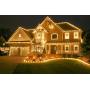 Novelty Lights 25 Pack C9 Outdoor Christmas Replacement Bulbs, Clear, E17/C9 Intermediate Base, 7 Watt…