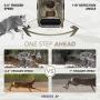 CREATIVE XP 3G Cellular Trail Cameras – Outdoor WiFi Full HD Wild Game Camera with Night Vision for Deer Hunting, Security - Wireless Waterproof and Motion Activated – 32GB SD Card + Sim Card (2-Pack)