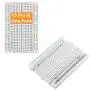 Breadboard Solderless Prototype PCB Board – ALLUS BB-2001 (15pcs) 400 Pin with 4 Power Rails and Double Sided Tape for Raspberry Pi and Arduino