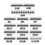 Chanzon SMD Fast Switching/Schottky/Rectifier Diode Assorted Kit (15 Values Total 150pcs: M1 M4 M7 S1M S2M S3M SS14 SS16 SS24 SS26 SS34 SS36 RS1M US1M LL4148) Electronic Component Assortment Set