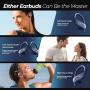 Wireless Earbuds Sport, Mpow Flame Lite in Ear Bluetooth Earbuds Sport, Bass+ IPX7 Waterproof Sport Earphones, BT5.0/Touch Control/Mono&Twin Mode/30H Playtime/USB-C Charging Case/Built-in Mics,Blue