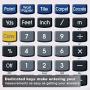 Calculated Industries 8510 Home ProjectCalc Do-It-Yourselfers Feet-Inch-Fraction Project Calculator | Dedicated Keys for Estimating Material Quantities and Costs for Home Handymen and DIYs