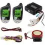 EASYGUARD EM211 2 Way Motorcycle Alarm System with Remote Start Starter Shock Sensor tilt Motion Sensor DC12V LCD Display