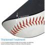Smooffly Round Mouse Pad Custom,Baseball Design Customized Round Non-Slip Rubber Mousepad Gaming Mouse Pad Size 7.9 x 7.9 x 0.12 Inch