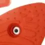 iPad case for Kids, Feitenn 3D Cartoon Butterfly Non-Toxic EVA Light Weight Kid Proof Shockproof case with Kickstand for ipad 5/ ipad 6 /ipad pro 9.7/ New iPad 2017 case (Orange)