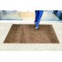 WaterHog Fashion Diamond-Pattern Commercial Grade Entrance Mat, Indoor/Outdoor Medium Brown Floor Mat 3 Length x 2 Width, Medium Brown by M+A Matting