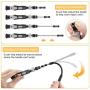 Dyeek 122 in 1 Mini Precision Screwdriver Set Multi-Funtion Magnetic Screwdriver Bit Set Repair Tool for Mobile Phone, Laptop, Computer, Digital Camera