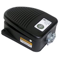 SSC Controls F200 Foot Switch, Electrical, Made in USA, Momentary Action, SPDT, Single Pedal, Replaces 632-S, Die Cast