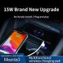 Kucok Car Wireless Charger Mount fit for Mazda3 2020,Output of 10W QC 3.0 Fast Charging Compatible with iPhone,Samsung,USB Port 36W Wireless Charging Devices