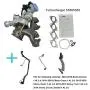 Turbocharger 55565353 667-203 w/Gaskets. Match with Turbine Oil Return Pipe & Oil Feed Line & Positive Crank Ventilation Valve Pipe Compatible with Chevy Cruze Sonic Trax & Buick Encore 1.4T
