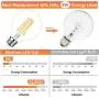G25 LED Edison Dimmable Globe Light Bulbs 100W Equivalent 1200LM 2700K Soft Warm White LED Vanity Light 8W E26 Medium Base Vintage Filament Bulbs for Bedroom Bathroom Makeup Mirror Pendant 4 Packs G25 LED Edison Dimmable Globe Light Bulbs 100W Equivalent 1200LM 2700K Soft Warm White LED Vanity Light 8W E26 Medium Base Vintage Filament Bulbs for Bedroom Bathroom Makeup Mirror Pendant 4 Packs
