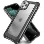 SUPBEC Compatible for iPhone 12 Pro Max Case and [ Screen Protector Tempered Glass x2Pcs] Protective Phone Cover [HeavyDuty Series] Shockproof Silicone for iPhone 12Pro Max Phone Case-Clear Black-6.7''