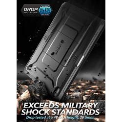SUPCASE Unicorn Beetle Pro Series Case Designed for iPad Air 4 (2020) 10.9 Inch, with Pencil Holder & Built-in Screen Protector Full-Body Rugged Heavy Duty Case (Black)
