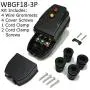 Webber WBGF18-3P GFCI AUTO-RESET 15A/120V GFCI NOW INCLUDES ALL 4 Grommet Sizes (Free Economy & Standard Shipping)