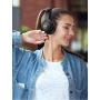 Mpow H7 Bluetooth Headphones, Comfortable Over Ear Wireless Headphones, Hifi Stereo Headset, Wireless Wired Mode, CVC6.0 Microphone for Kids, Adults, Cellphone, Online Class, Home Office, PC