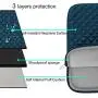 MOSISO Laptop Sleeve Compatible with MacBook Air 13 inch 2018-2021 A2337 M1 A2179 A1932, MacBook Pro A2338 M1 A2289 A2251 A2159 A1989 A1706 A1708, Diamond Foam Neoprene Bag with Small Case, Deep Teal MOSISO Laptop Sleeve Compatible with MacBook Air 13 inch 2018-2021 A2337 M1 A2179 A1932, MacBook Pro A2338 M1 A2289 A2251 A2159 A1989 A1706 A1708, Diamond Foam Neoprene Bag with Small Case, Deep Teal