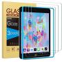 SPARIN 3 Pack Glass Screen Protector Compatible with iPad 6th Generation 9.7 inch/iPad Pro 9.7, Tempered Glass, Alignment Frame