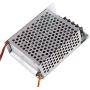 ICQUANZX Stepless DC Motor Speed Controller 10V-55V 12V 24V 36V 40A,with Forward-Brake-Reverse Switch,Ajustable Potentiometer &Digital Display