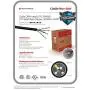 Monoprice 1000FT 24AWG Cat5e 350MHz UTP Solid, Riser Rated (CMR), Bulk Ethernet Bare Copper Cable - Black