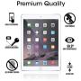 amFilm Glass Screen Protector for iPad 9.7 6th Gen, 5th Gen, iPad Pro 9.7, iPad Air, Air 2, Tempered Glass, Apple Pencil Compatible