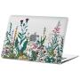 iDonzon Case for MacBook Pro 13 inch (A2159 A1989 A1706 A1708, 2019 2018 2017 2016 Release), 3D Effect Matte Clear See Through Hard Cover Compatible Mac Pro 13.3 inch with Touch ID - Garden Flowers