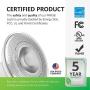 Sunco Lighting 4 Pack PAR38 LED Bulb 13W=100W, 5000K Daylight, 1050 LM, Dimmable, Indoor/Outdoor Spotlight, Waterproof - UL & Energy Star Listed