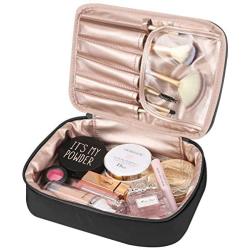 Mossio Portable Travel Makeup Beauty Bag Multifunction Cosmetic Organizer for Women Girls with Inner Pouch