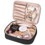 Mossio Portable Travel Makeup Beauty Bag Multifunction Cosmetic Organizer for Women Girls with Inner Pouch