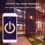 Smart Bulbs Smysen: Smart Light Bulb, Smart Bulb Alexa,810 Lumen, A19 LED Smart Home Light Bulb, Compatible with Alexa and The Google Assistant, No Hub Required 4-Pack