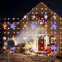 EAMBRITE Christmas Star Rotating Projector Night Light LED Starry Light Projector with Remote Control Best Gift for Baby Children Adults Christmas Festivals Bedroom Living Room Party Decoration