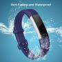 Welltin Bands for Women and Men(4 Pack), Classic Soft Silicone Sport Strap Replacement Wristband, Small Large
