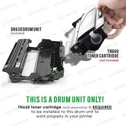 LINKYO Compatible Drum Unit Replacement for Brother DR630 DR-630