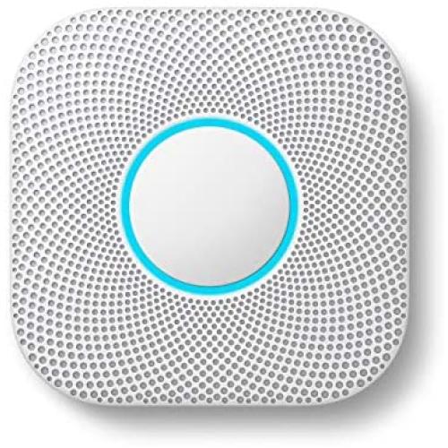 Google S3003LWES Nest Protect Alarm-Smoke Carbon Monoxide Detector, 1, White
