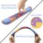 EkuaBot Abstract Flower Keyboard Wrist Rest Pad & Mouse Wrist Rest Support Pads Set for Computers & Laptop, Memory Foam, Soft and Breathable, Ergonomic Design, Non-Slip Rubber Base, Easy Typing