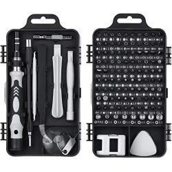 117 in 1 Precision Screwdriver Set, Repair Tools Kit Screw Driver Set For Flat, Phillips, Pentalobe, Torx Star for iPhones, Computer, Tablet, Smartphone, Electronic Product, Glasses etc