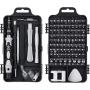 117 in 1 Precision Screwdriver Set, Repair Tools Kit Screw Driver Set For Flat, Phillips, Pentalobe, Torx Star for iPhones, Computer, Tablet, Smartphone, Electronic Product, Glasses etc