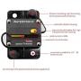 ANJOSHI 200Amp Circuit Breaker 30A-300A Inline Fuse Inverter with Manual Reset Breaker for Car Truck Rv ATV Marine Boat Vehicles/Electronic Systems
