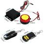 Motorcycle Bike Anti-Theft Alarm System, 12V Universal Anti-Theft Security Alarm with Double Remote Control