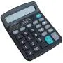 12 Digit Electronics Desktop Calculator, Solar Battery Dual Power Basic Office Calculator, Handheld Calculator with Large LCD Display Big Sensitive Button