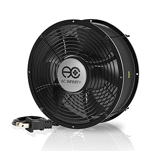 AC Infinity AXIAL 2589, Muffin Fan 10'', 120V AC Ø254mm x 89mm High Speed, for DIY Cooling Ventilation Exhaust Projects